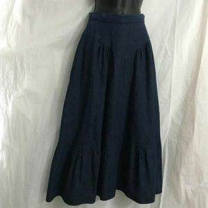 Jessica's Gunnies  Prairie Denim Skirt - Size 7